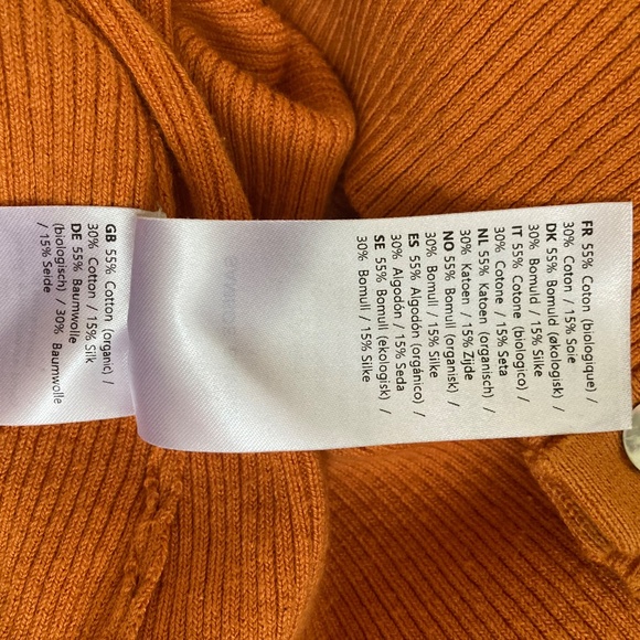 Orange Cardigan - Picture 3 of 8